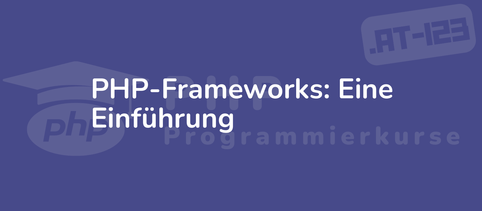 a visually appealing image showcasing php frameworks with an elegant design highlighting their introduction and features