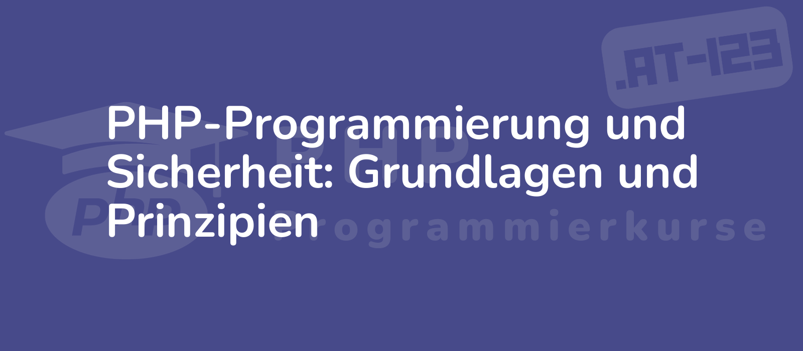 a detailed image of a computer screen displaying php code with a focus on security representing the fundamentals and principles of php programming